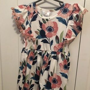NEW WITHOUT TAGS. Girls flutter sleeve dress